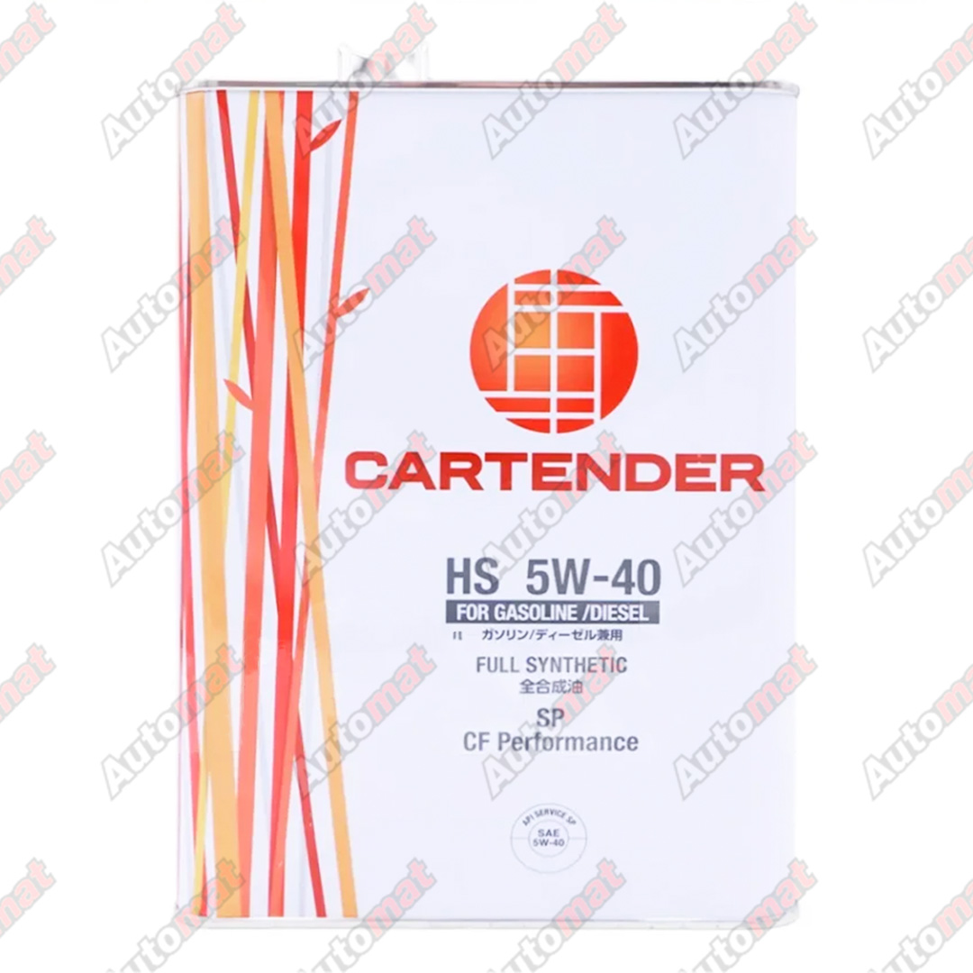 Масло моторное Cartender PERFORMANCE 5W-40 HS SP CF, 4л